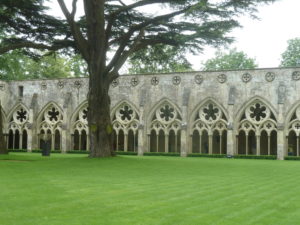 Cloisters of Salisbury Cathedral