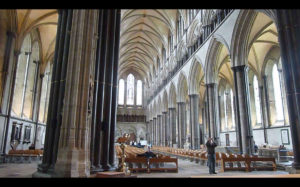 Sanctuary of Salisbury Cathedral.