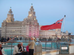 Three Graces. Dora's last sight of Liverpool as she sailed back to America in 1915.